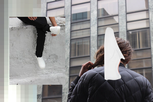 Ultrawhite Reed Slip Ons Chinatown