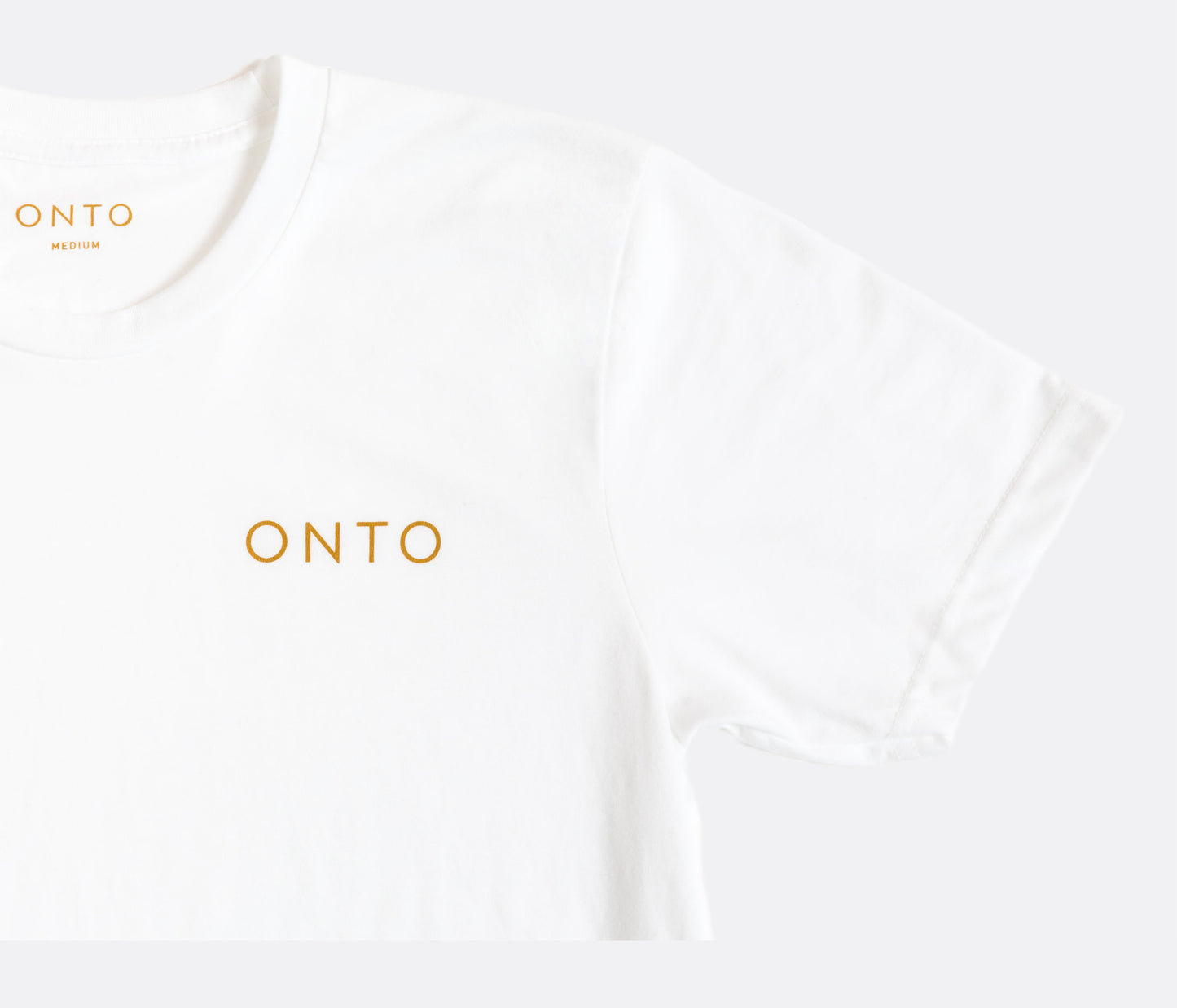 Logo Tee White